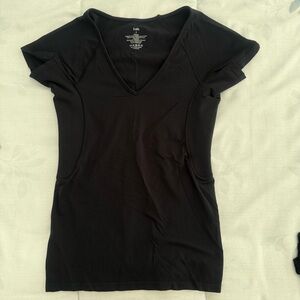 Knix ‘Don’t Sweat It’ Black V-Neck Women's Sweat Proof Undershirt